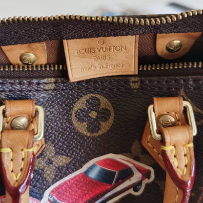 Louis Vuitton Monogram Nano Speedy World Tour - luxhub.ca