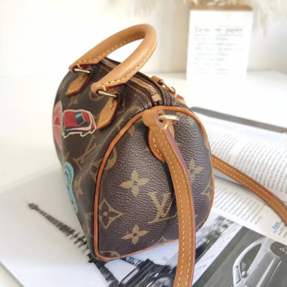Louis Vuitton Monogram Nano Speedy World Tour - luxhub.ca