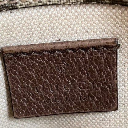 GUCCI GG Supreme Monogram Neo Vintage Web Belt Bag Brown - luxhub.ca