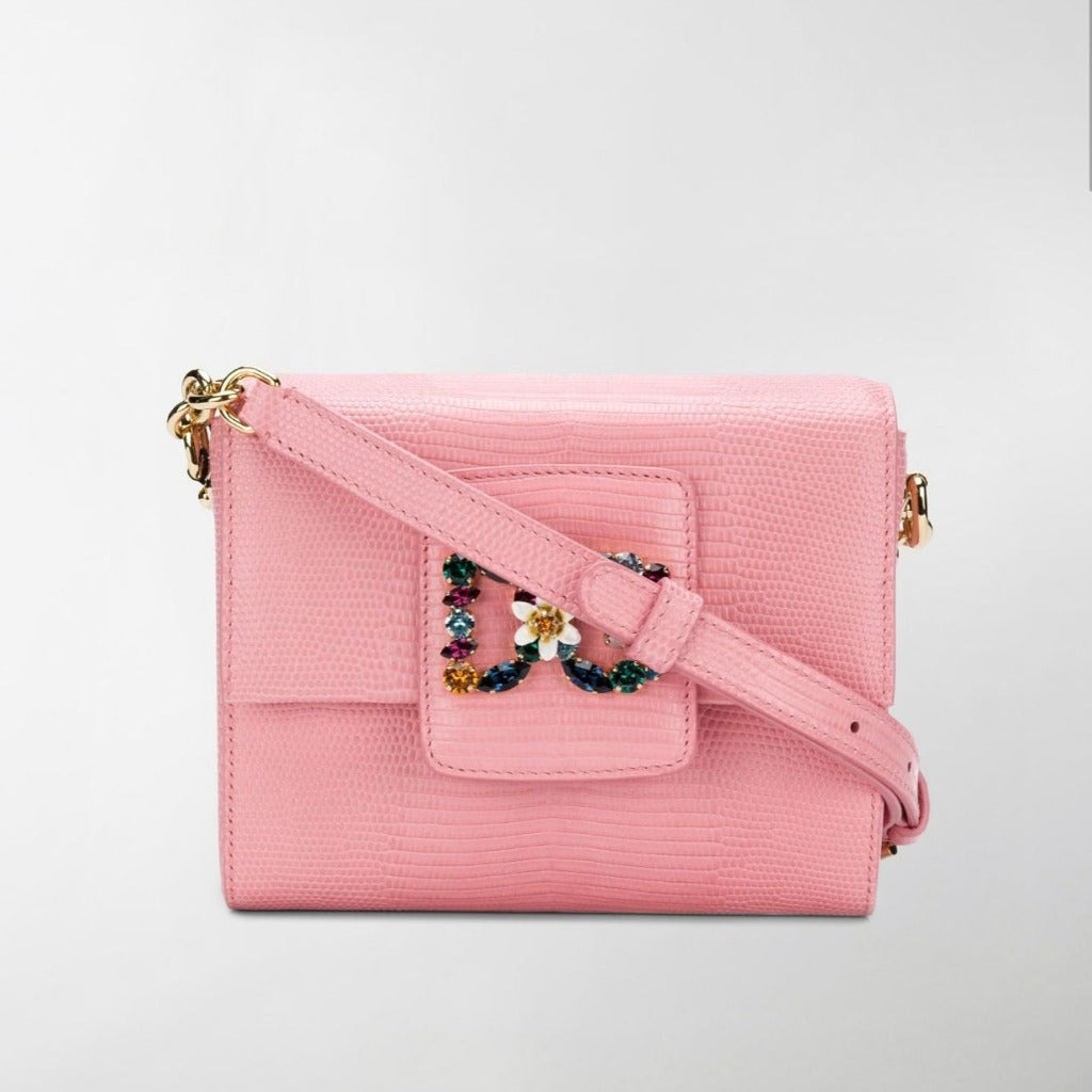 DOLCE & GABBANA DG Millennials mini crossbody bag Rose pink