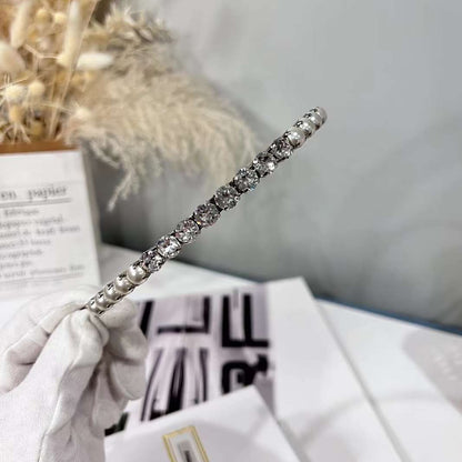 Miu Miu Pearl and Crystal Embellished Headband - luxhub.ca