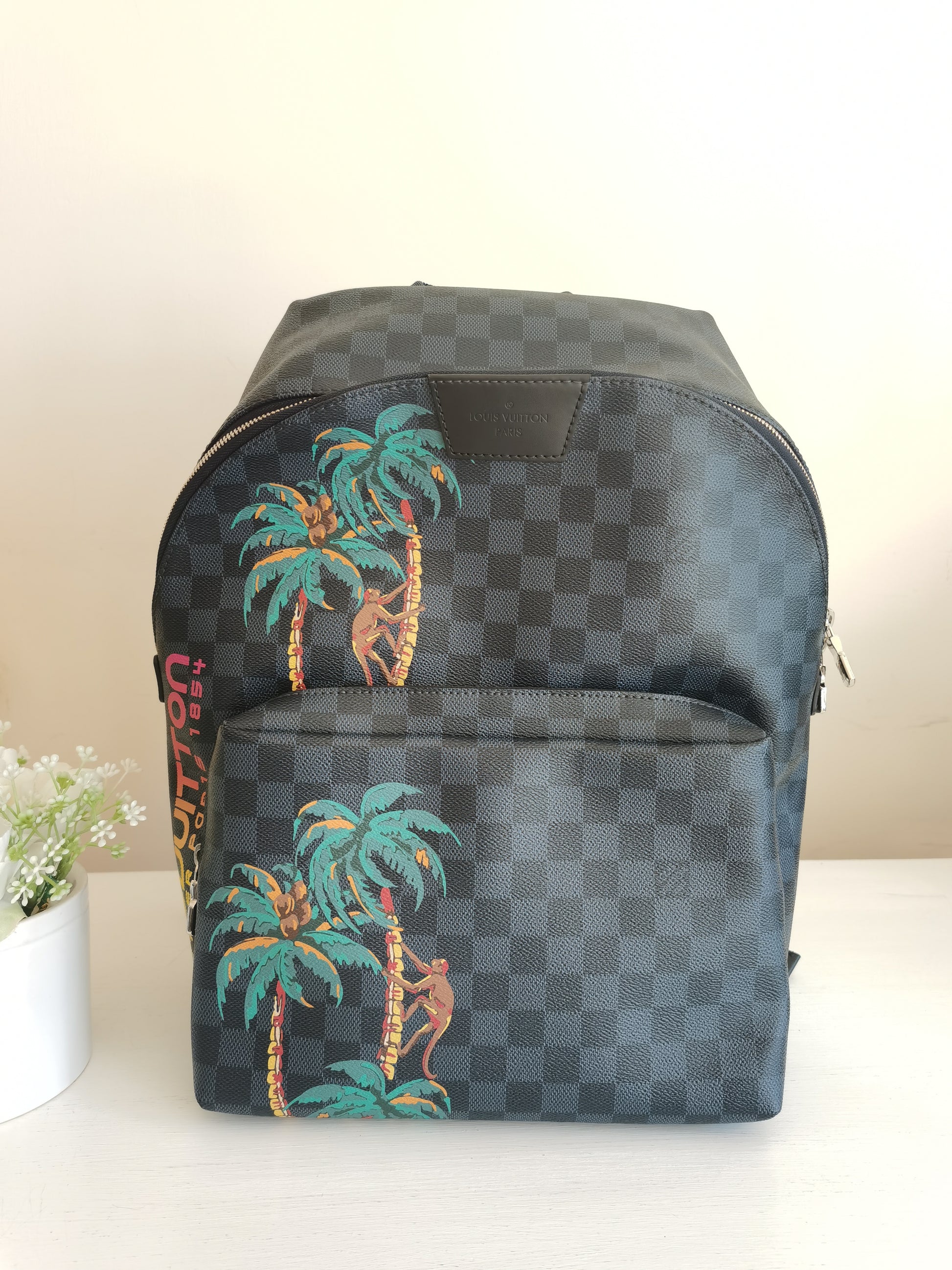 Louis Vuitton Apollo Backpack Limited Edition Damier Cobalt Jungle - luxhub.ca