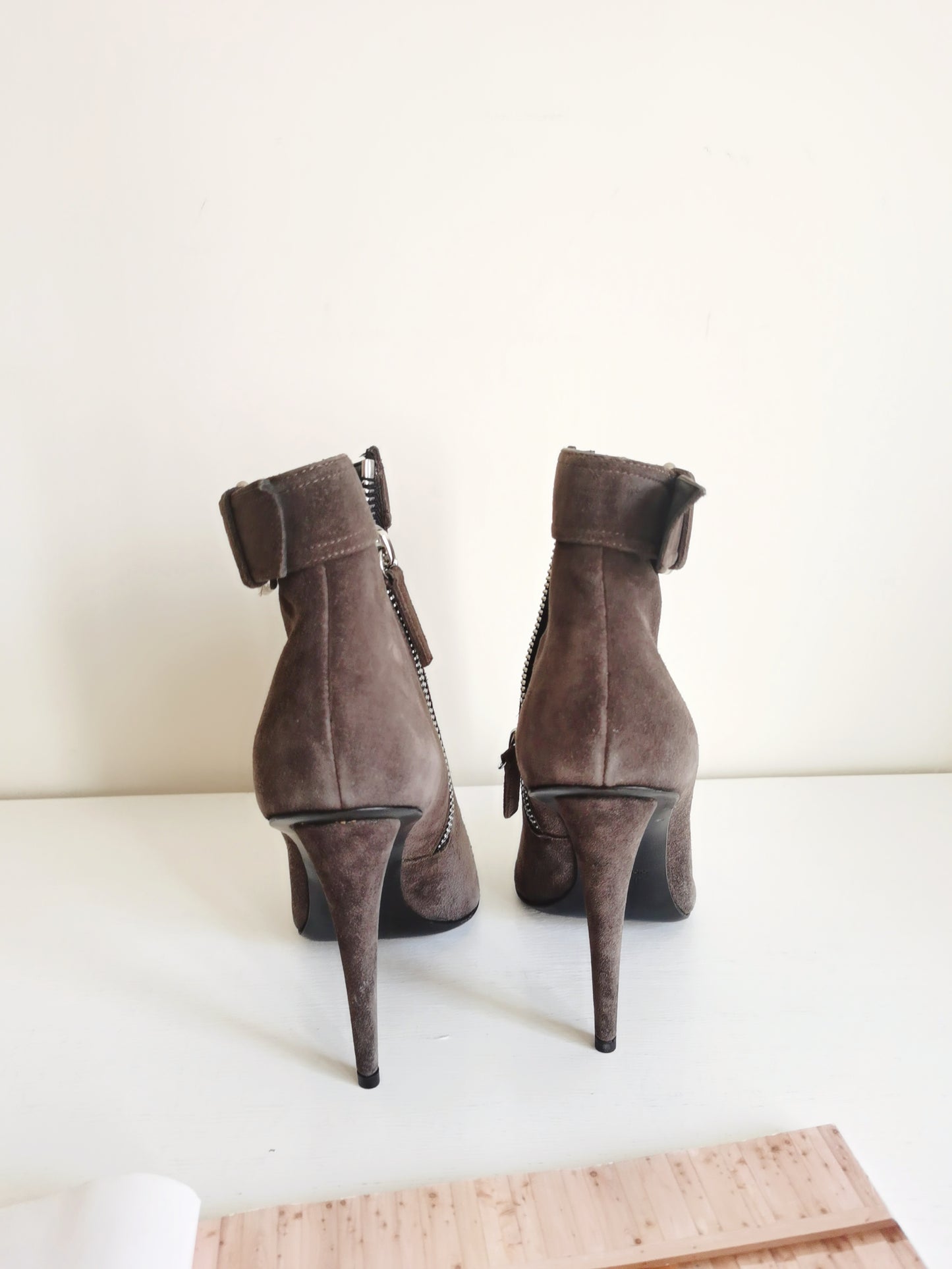 Giuseppe Zanotti Suede Leather Booties