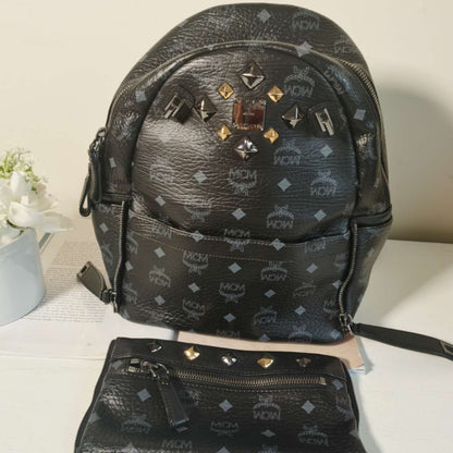 MCM Small Backpack one Black bag